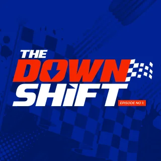 The Downshift Podcast logo
